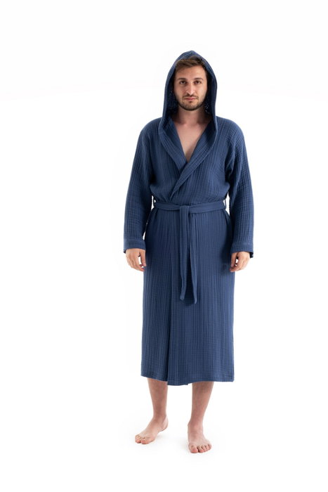 Mijölnir Albornoz Unisex Muslin Azul Marino S/M